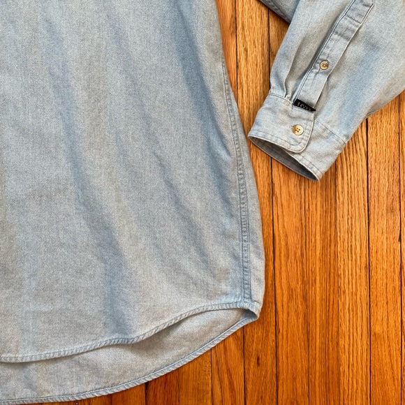 IZOD Light Chambray Buttondown - Picture 3 of 9